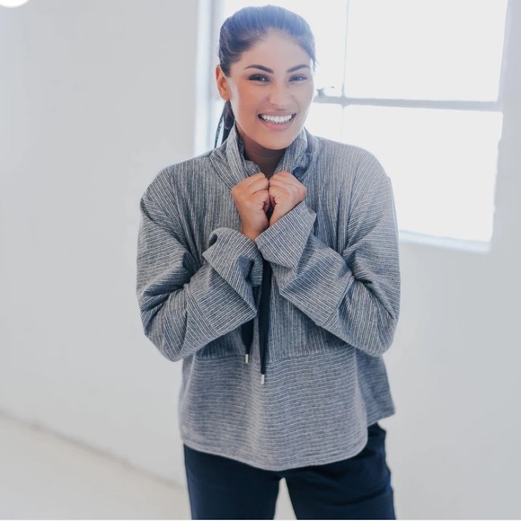 Senita Athletics Going Places Pullover - Navy - Picture 3 of 7